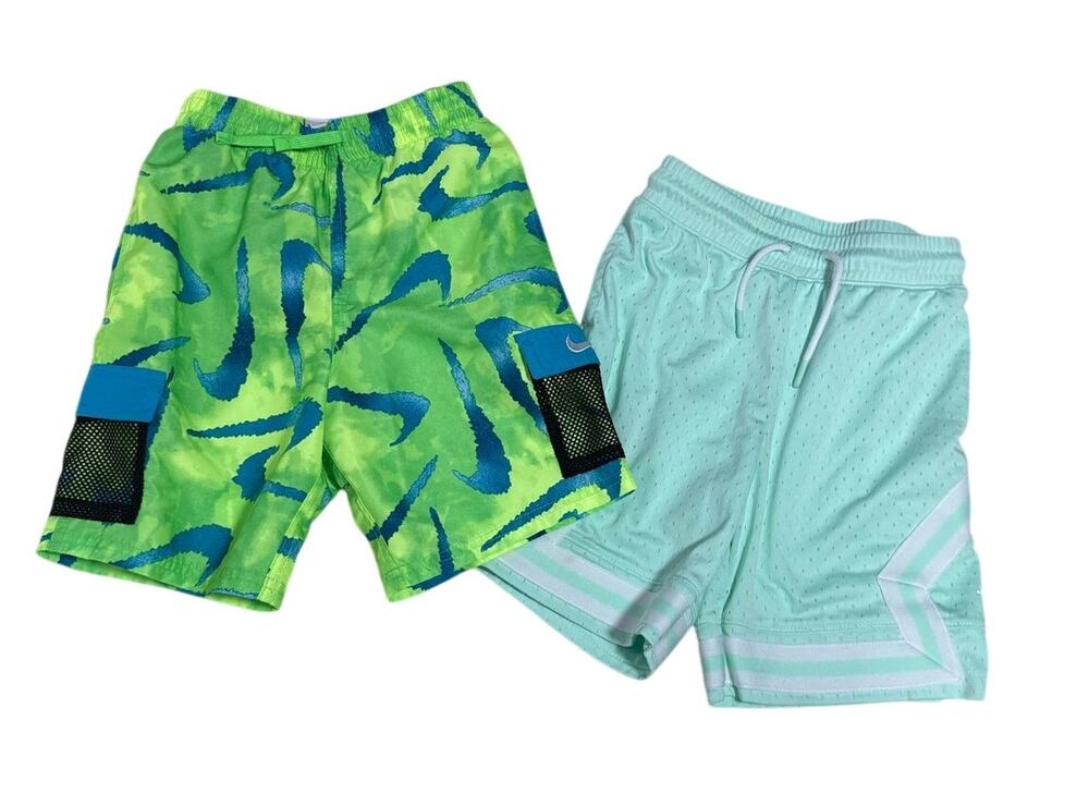 Air Jordan & Nike Shorts/Swim Trunks Lot Boys Small (8-10Yrs)